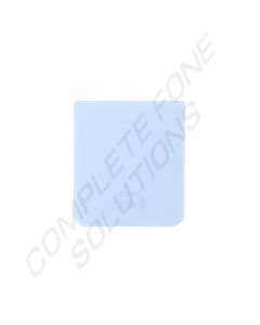 Samsung F721 Galaxy Z Flip4 5G Genuine Battery Cover / Rear Glass (Pulled Grade C) - Blue