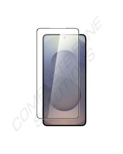 Samsung Galaxy S25 Ultra FULL GLUE Tempered Glass Screen Protector (Black Trim)