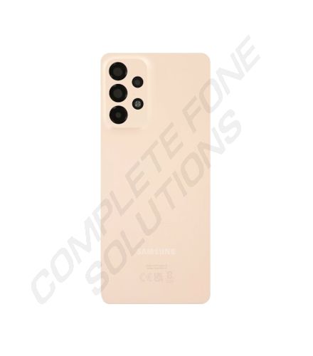 Samsung A336 Galaxy A33 5G Genuine Service Pack Rear Glass / Battery Cover - Peach Pink