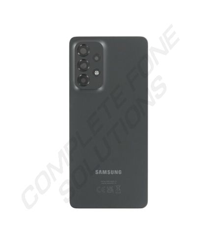 Samsung A536 Galaxy A53 5G Genuine Service Pack Rear Glass / Battery Cover - Black