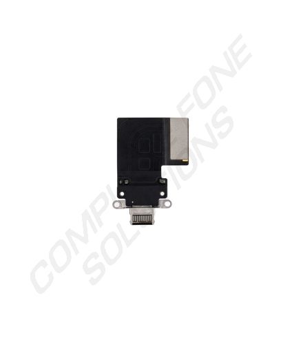 iPad Pro 11" 1st / iPad Pro 11" 2nd / iPad Pro 12.9" 3rd / iPad Pro 12.9" 4th Gen OEM Charge Connector / Charging Port Flex - Black