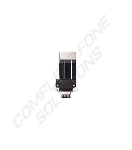 iPad Pro 11" 3rd / iPad Pro 11" 4th / iPad Pro 12.9" 5th / iPad Pro 12.9" 6th Gen HQ Charge Connector / Charging Port Flex - Space Grey