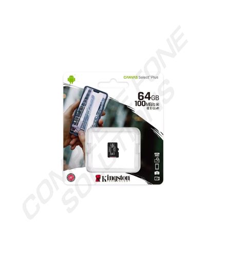 Kingston 64GB Micro SD Memory Card (Class 10) - Without SD Adaptor