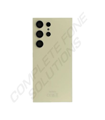 Samsung S928 Galaxy S24 Ultra Genuine Service Pack Battery Cover / Rear Glass - Yellow