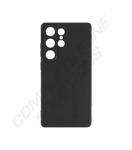 Samsung S938 Galaxy S25 Ultra Slim Gel Case With Camera Cut Outs - Black