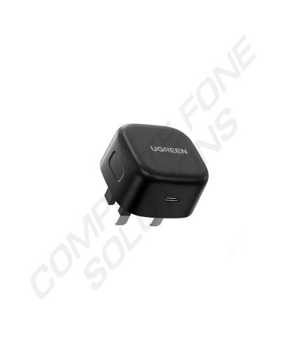 Ugreen CD137 20W USB Type C PD Mains Charger - Black